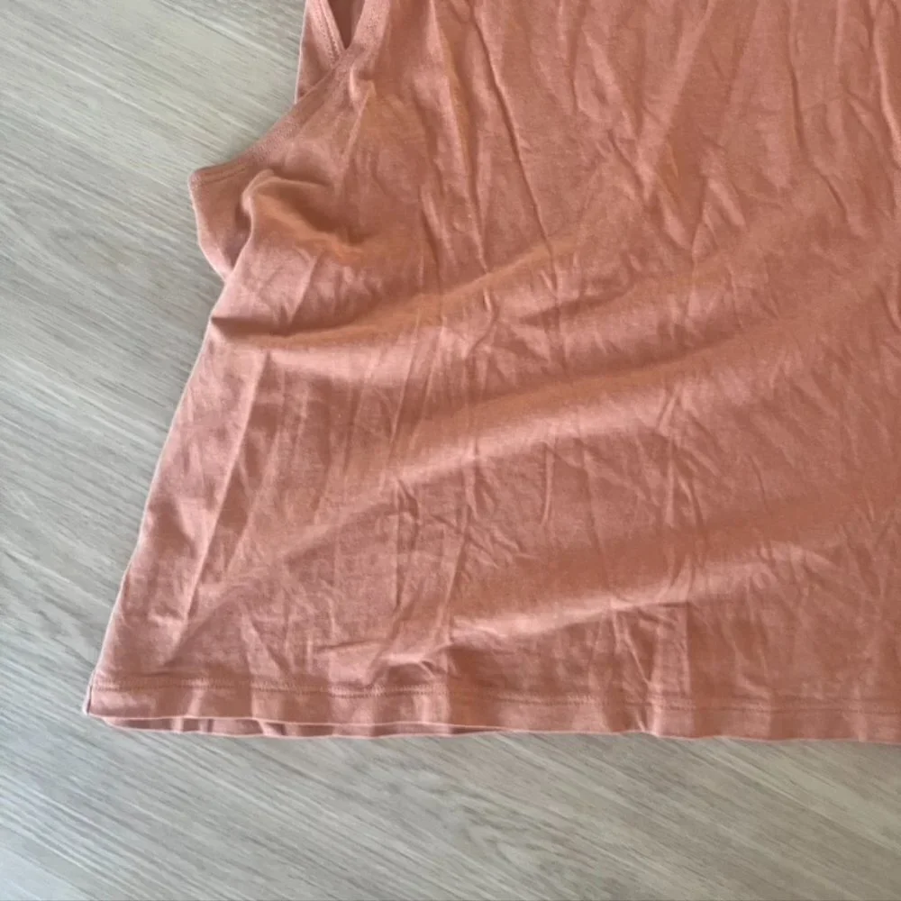 Girlfriend Collective Cupro High Neck Tank top rust orange XL - Picture 2 of 7